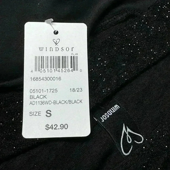 Black One-Shoulder Bodycon Mini Dress - Windsor - Size S - NWT - Picture 2 of 5